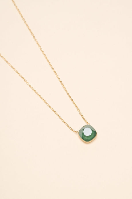 Necklace Bohm Paris - Béa - Green Foncé - Bohm Paris - Necklace
