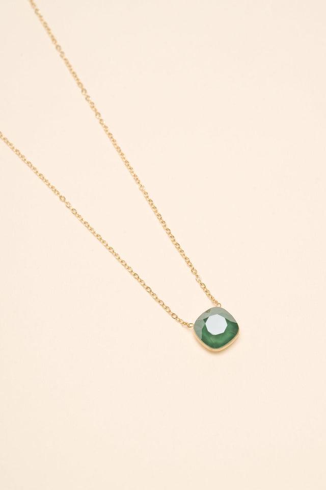Necklace Bohm Paris - Béa - Green Foncé - Bohm Paris - Necklace
