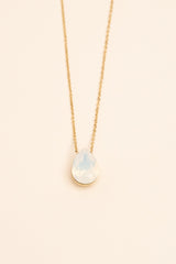 Necklace Bohm Paris - Bertille - White Opal - Bohm Paris - Necklace