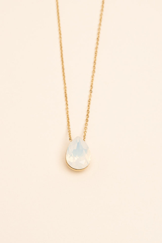 Necklace Bohm Paris - Bertille - White Opal - Bohm Paris - Necklace