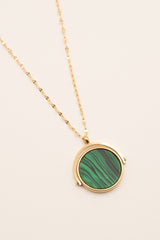 Necklace Bohm Paris - Bliss - Malachite - Bohm Paris - Necklace