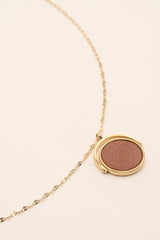 Necklace Bohm Paris - Bliss - Golden Sand Stone - Bohm Paris - Necklace