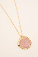 Necklace Bohm Paris - Bliss - Rhodonite - Bohm Paris - Necklace