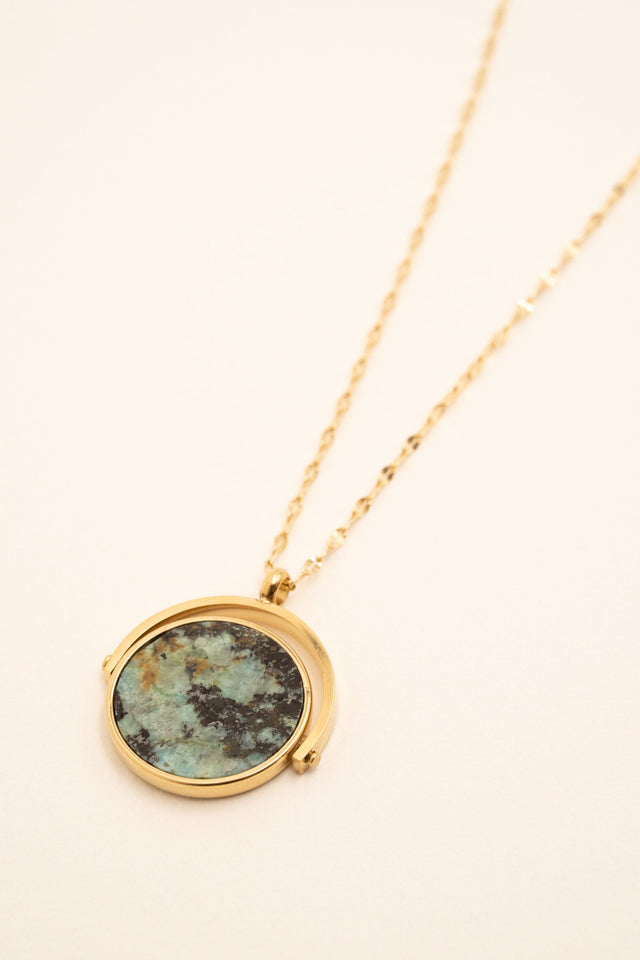 Necklace Bohm Paris - Bliss - Turquoise Africaine - Bohm Paris - Necklace