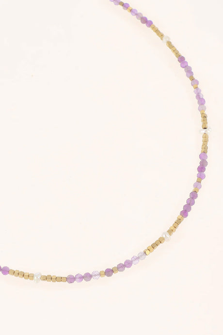 Necklace Bohm Paris - Bracéline - Amethyste - Bohm Paris - Necklace