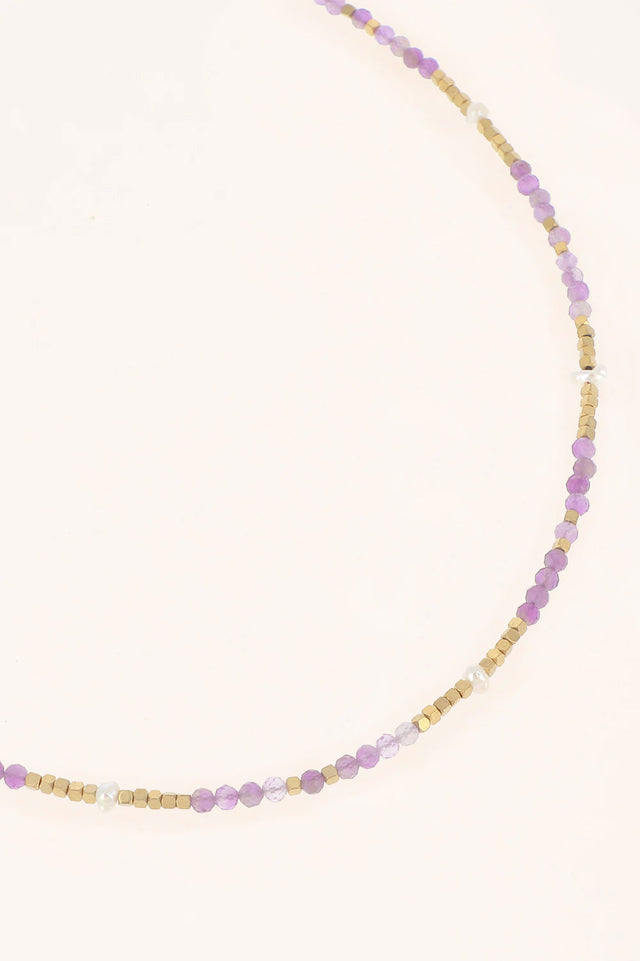 Necklace Bohm Paris - Bracéline - Amethyste - Bohm Paris - Necklace