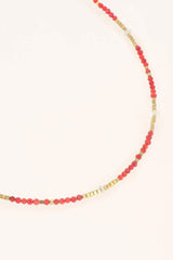 Necklace Bohm Paris - Bracéline - Corail Vegetal Red - Bohm Paris - Necklace
