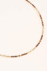 Necklace Bohm Paris - Bracéline - Tiger's Eye - Bohm Paris - Necklace