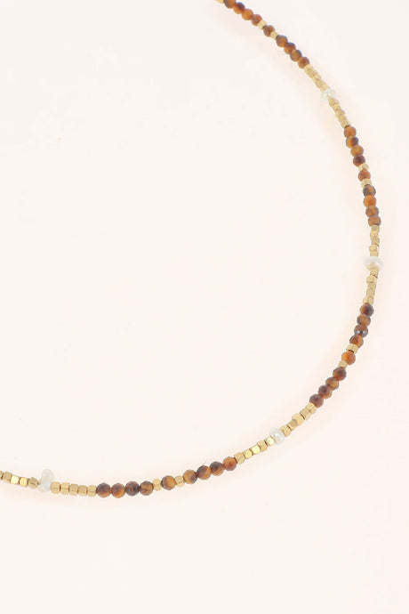 Necklace Bohm Paris - Bracéline - Tiger's Eye - Bohm Paris - Necklace
