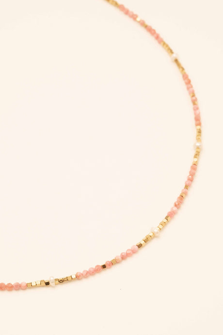 Necklace Bohm Paris - Bracéline - Rhodonite - Bohm Paris - Necklace