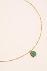 Necklace Bohm Paris - Chloefina - Malachite - Bohm Paris - Necklace