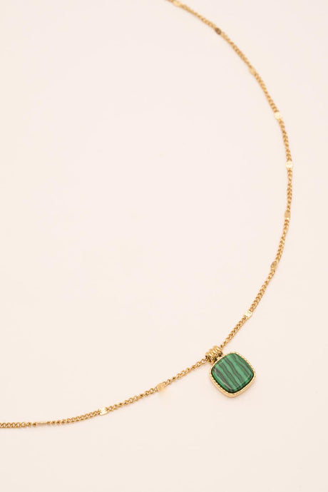 Necklace Bohm Paris - Chloefina - Malachite - Bohm Paris - Necklace