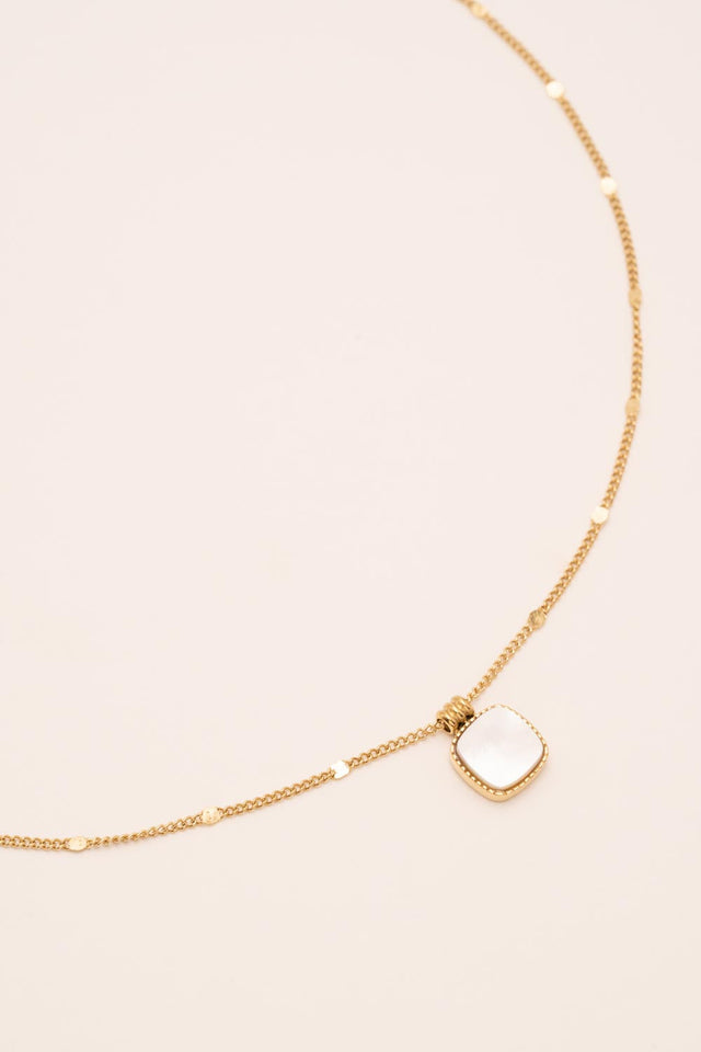 Necklace Bohm Paris - Chloefina - Mother Of Pearl White - Bohm Paris - Necklace