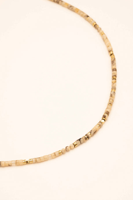 Necklace Bohm Paris - Cybelle - Jaspe Paysage - Bohm Paris - Necklace