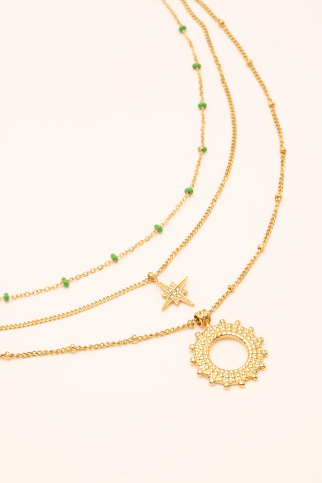 Necklace Bohm Paris - Darrin - Green - Bohm Paris - Necklace