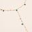 Necklace Bohm Paris - Khalissa Y - Green Foncé - Bohm Paris - Necklace