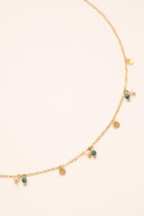 Necklace Bohm Paris - Maryse - Malachite - Bohm Paris - Necklace