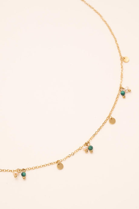 Necklace Bohm Paris - Maryse - Malachite - Bohm Paris - Necklace