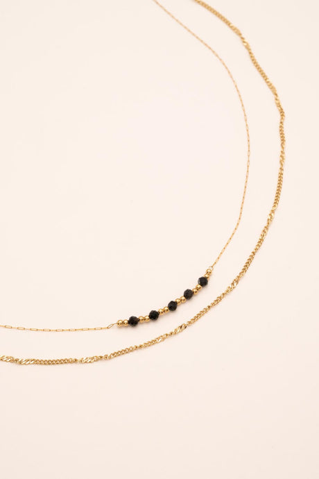 Necklace Bohm Paris - Maximilien - Onyx - Bohm Paris - Necklace