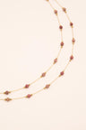 Necklace Bohm Paris - 2 In 1 - Rhodonite - Bohm Paris - Necklace