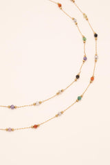 Necklace Bohm Paris - 2 In 1 - Zircon Multi - Bohm Paris - Necklace