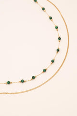 Necklace Bohm Paris - Nerri - Malachite - Bohm Paris - Necklace
