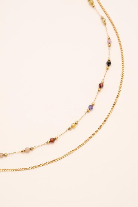 Necklace Bohm Paris - Nerri - Zircon Multi - Bohm Paris - Necklace