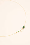 Necklace Bohm Paris - Pétunia - Malachite - Bohm Paris - Necklace