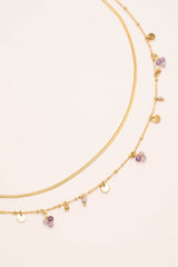 Necklace Bohm Paris - Sara - Amethyste - Bohm Paris - Necklace