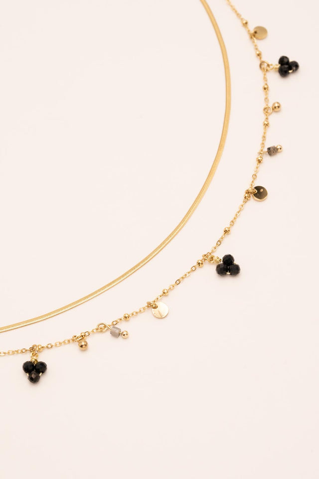 Necklace Bohm Paris - Sara - Onyx - Bohm Paris - Necklace