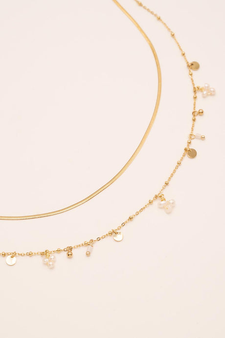 Necklace Bohm Paris - Sara - Perle Deau Douce - Bohm Paris - Necklace