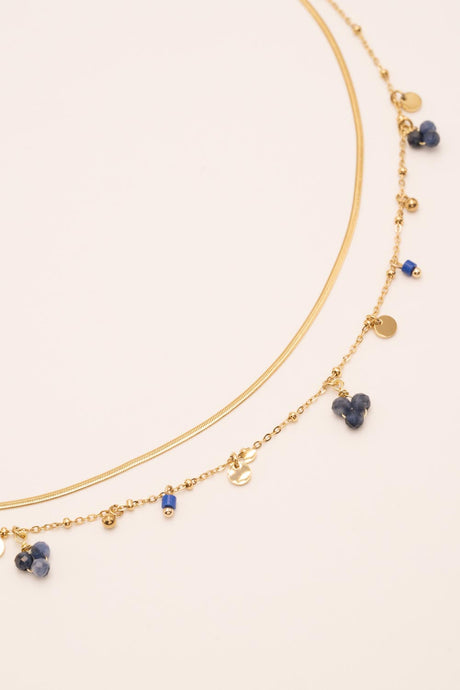 Necklace Bohm Paris - Sara - Sodalite - Bohm Paris - Necklace