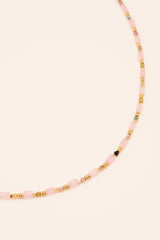 Necklace Bohm Paris - Carlota - Quartz Rose - Bohm Paris - Necklace