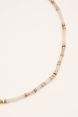 Necklace Bohm Paris - Cybelle - Grey - Bohm Paris - Necklace