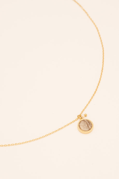 Necklace Bohm Paris - Emllo - Jaspe Paysage - Bohm Paris - Necklace