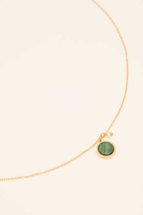 Necklace Bohm Paris - Emllo - Malachite - Bohm Paris - Necklace