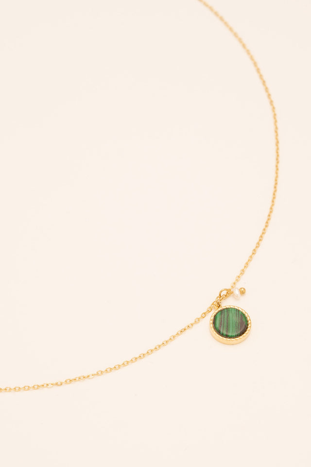 Necklace Bohm Paris - Emllo - Malachite - Bohm Paris - Necklace