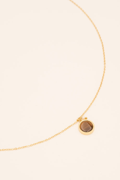 Necklace Bohm Paris - Emllo - Tiger's Eye - Bohm Paris - Necklace