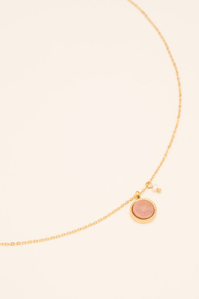 Necklace Bohm Paris - Emllo - Rhodonite - Bohm Paris - Necklace