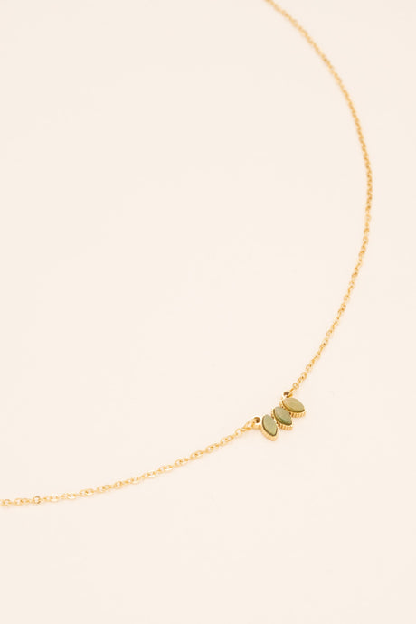 Necklace Bohm Paris - Frances - Jaspe Green - Bohm Paris - Necklace