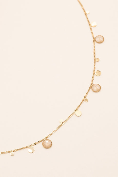 Necklace Bohm Paris - Khalissa - Beige Rosé - Bohm Paris - Necklace