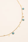 Necklace Bohm Paris - Khalissa - Blue Azur - Bohm Paris - Necklace