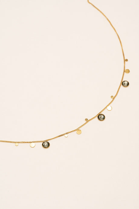 Necklace Bohm Paris - Khalissa - Smoky Grey - Bohm Paris - Necklace
