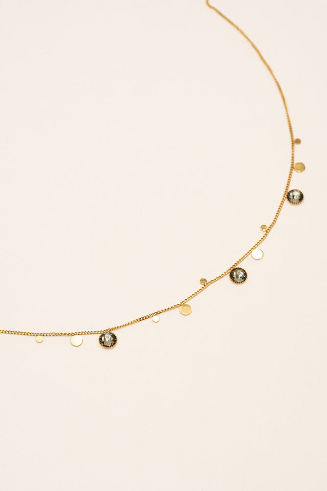 Necklace Bohm Paris - Khalissa - Smoky Grey - Bohm Paris - Necklace