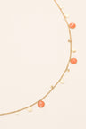 Necklace Bohm Paris - Khalissa - Orange Electric - Bohm Paris - Necklace