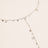 Necklace Bohm Paris - Khalissa Y - Silver Cristal - Bohm Paris - Necklace