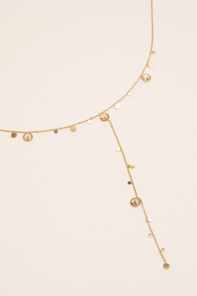 Necklace Bohm Paris - Khalissa Y - Beige Soleil - Bohm Paris - Necklace