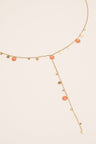 Necklace Bohm Paris - Khalissa Y - Orange Electric - Bohm Paris - Necklace