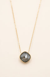 Necklace Bohm Paris - Léa - Gris - Bohm Paris - Necklace