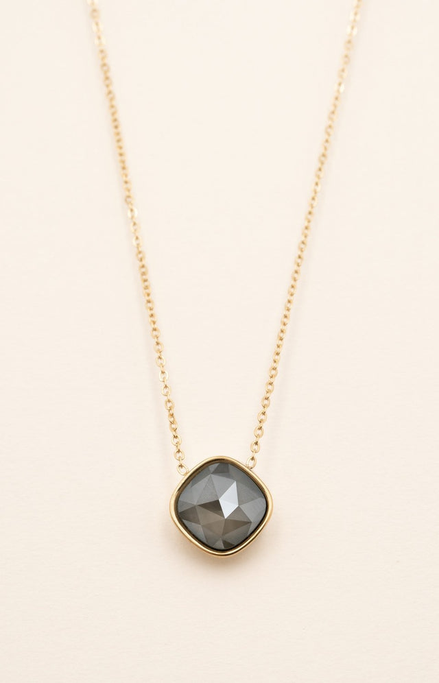 Necklace Bohm Paris - Léa - Gris - Bohm Paris - Necklace